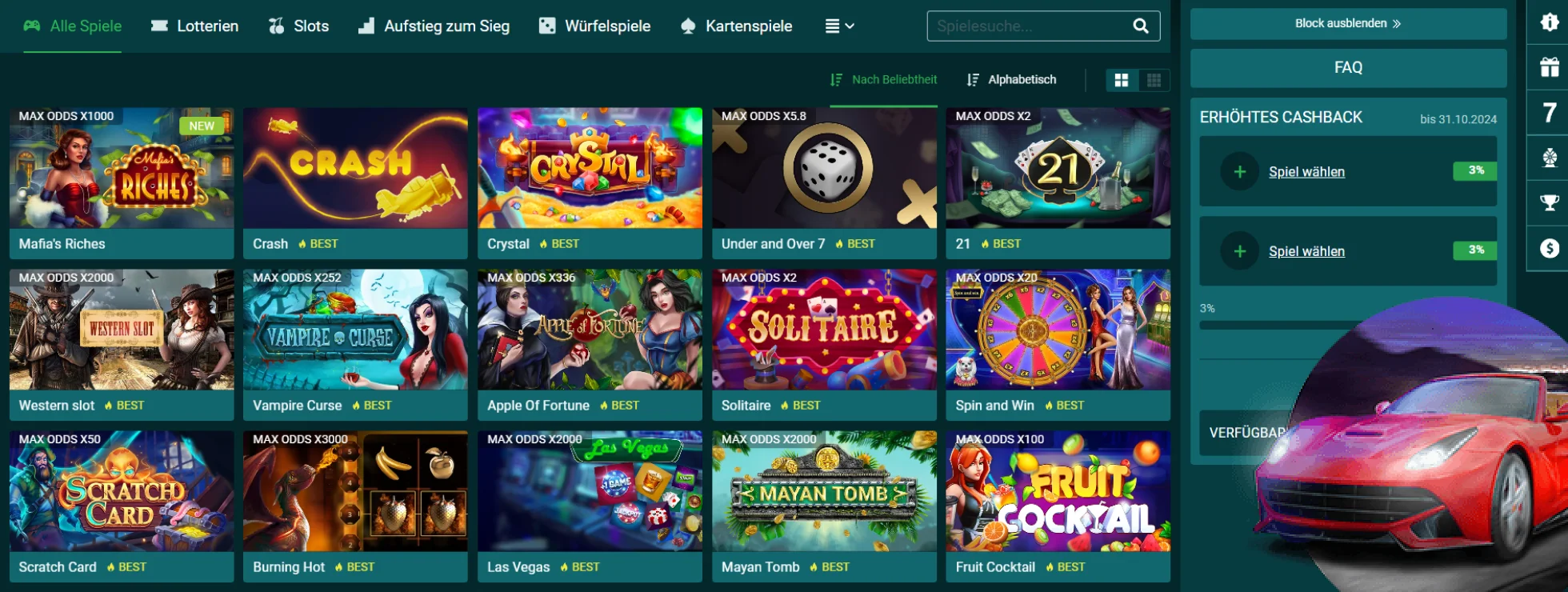 22Casino Heiße Spiele